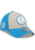 Detroit Lions New Era Retro 2022 Sideline 39THIRTY Flex Hat - Grey