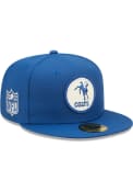 Indianapolis Colts New Era Retro 2022 Sideline 59FIFTY Fitted Hat - Blue