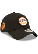 Cincinnati Bengals New Era Retro 2022 Sideline 9TWENTY Adjustable Hat - Black