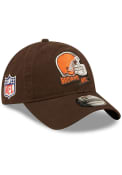 Cleveland Browns New Era 2022 Sideline 9TWENTY Adjustable Hat - Brown