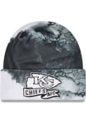 Kansas City Chiefs New Era 2022 Ink Dye Cuff Knit - Black
