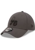 Philadelphia 76ers New Era Classic 39THIRTY Flex Hat - Grey
