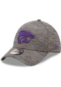 New Era Essential 39THIRTY K-State Wildcats Flex Hat - Grey