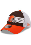 Cleveland Browns New Era Team Banded 39THIRTY Flex Hat - Brown