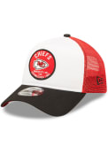 Kansas City Chiefs New Era Est Patch 9FORTY Adjustable Hat - White