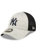 New York Yankees New Era Active 9FORTY Adjustable Hat - Grey