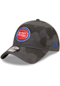 Detroit Pistons New Era Camo Core Classic 9TWENTY 2.0 Adjustable Hat - Black