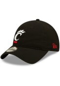 New Era Black Cincinnati Bearcats Core Classic 2.0 Adjustable Hat