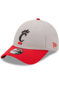 New Era Grey Cincinnati Bearcats The League Adjustable Hat