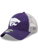 New Era Purple K-State Wildcats Loyal Truck 9TWENTY Adjustable Hat