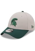 Michigan State Spartans New Era The League Adjustable Hat - Grey