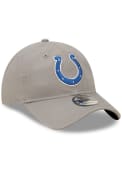 Indianapolis Colts New Era Core Classic 2.0 Adjustable Hat - Grey