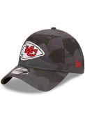 Kansas City Chiefs New Era Camo Core Classic 9TWENTY 2.0 Adjustable Hat - Black