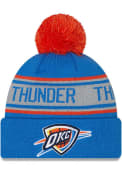 Oklahoma City Thunder New Era Repeat Pom Knit - Blue