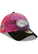 Kansas City Chiefs New Era 2022 Crucial Catch 39THIRTY Flex Hat - Pink