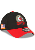 Kansas City Chiefs New Era 2022 Salute to Service 39THIRTY Flex Hat - Black
