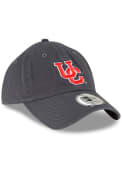 New Era Graphite Cincinnati Bearcats Retro Casual Classic Adjustable Hat