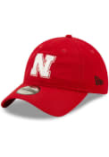 Nebraska Cornhuskers New Era Core Classic 2.0 Adjustable Hat - Red