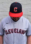 Cleveland Guardians New Era Home AC 59FIFTY Fitted Hat - Navy Blue