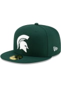 Michigan State Spartans New Era Basic 59FIFTY Fitted Hat - Green