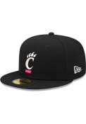 New Era Basic 59FIFTY Cincinnati Bearcats Fitted Hat - Black