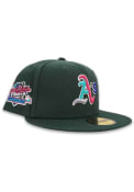 Oakland Athletics New Era Polarlights 59FIFTY Fitted Hat - Green