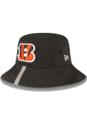 Cincinnati Bengals New Era OTA Performance Bucket Hat - Black