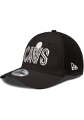 Cleveland Cavaliers New Era Black Mesh Neo 39THIRTY Flex Hat - Black