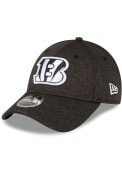 Cincinnati Bengals New Era 940SS CINBEN BLACK SHADOW TECH B LOGO Adjustable Hat - Black