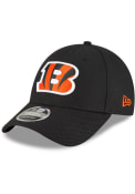 Cincinnati Bengals New Era 940SS DE CINBEN BLACK OC B LOGO Adjustable Hat - Black