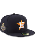 Houston Astros New Era 2022 World Series Champions 59FIFTY Fitted Hat - Navy Blue