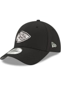 Kansas City Chiefs New Era Stretch Snap 9FORTY Adjustable Hat - Black