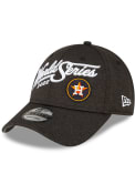 Houston Astros New Era League Championship Series Locker Room 9FORTY Adjustable Hat - Black