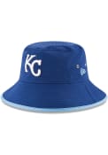 New Era Kansas City Royals Blue Jr Team 3 Kids Bucket Hat