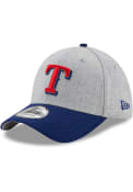 New Era Texas Rangers Grey Change Up Redux 39THIRTY Flex Hat