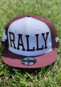 New Era RALLY Maroon 9FIFTY Snapback Hat