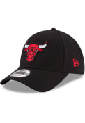 Chicago Bulls New Era The League 9FORTY Adjustable Hat - Black