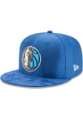 Dallas Mavericks New Era NBA17 On Court Fitted Hat - Blue