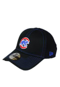 Chicago Cubs New Era Neo 39THIRTY Flex Hat - Black