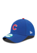 Chicago Cubs New Era The League 9FORTY Adjustable Hat - Blue