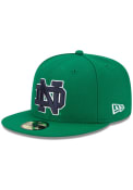 Notre Dame Fighting Irish New Era College 59FIFTY Fitted Hat - Kelly Green
