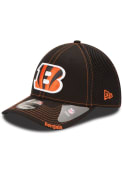Cincinnati Bengals New Era Team Neo 39THIRTY Flex Hat - Black