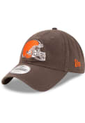 Cleveland Browns New Era Core Classic 9TWENTY Adjustable Hat - Brown