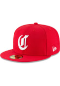 Cincinnati Reds New Era 1869 Cooperstown Wool 59FIFTY Fitted Hat - Red