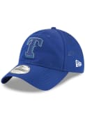 Texas Rangers New Era 2018 Clubhouse 9TWENTY Adjustable Hat - Blue
