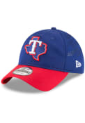 Texas Rangers New Era ProLight 2018 BP 9TWENTY Adjustable Hat - Navy Blue