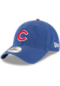 Chicago Cubs Youth New Era Core Classic Replica Jr 9TWENTY Adjustable Hat - Blue