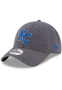 Kansas City Royals New Era Core Classic 9TWENTY Adjustable Hat - Grey