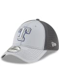 Texas Rangers New Era Neo 39THIRTY Flex Hat - Grey