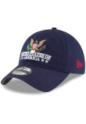 Americana New Era Center Tribute 9TWENTY Adjustable Hat - Navy Blue